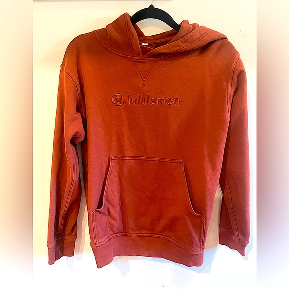 All Yours Hoodie Cotton Terry Dark Terracotta - Picture 1 of 4